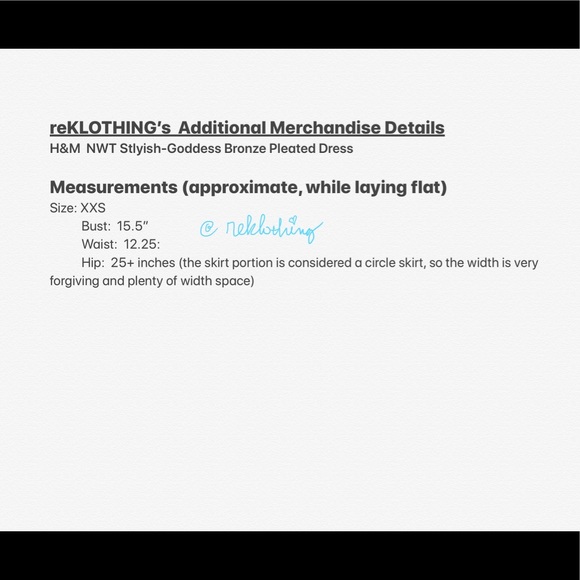 ❌SOLD❌ Stylish-Goddess Bronze Pleat Dress - Picture 15 of 15